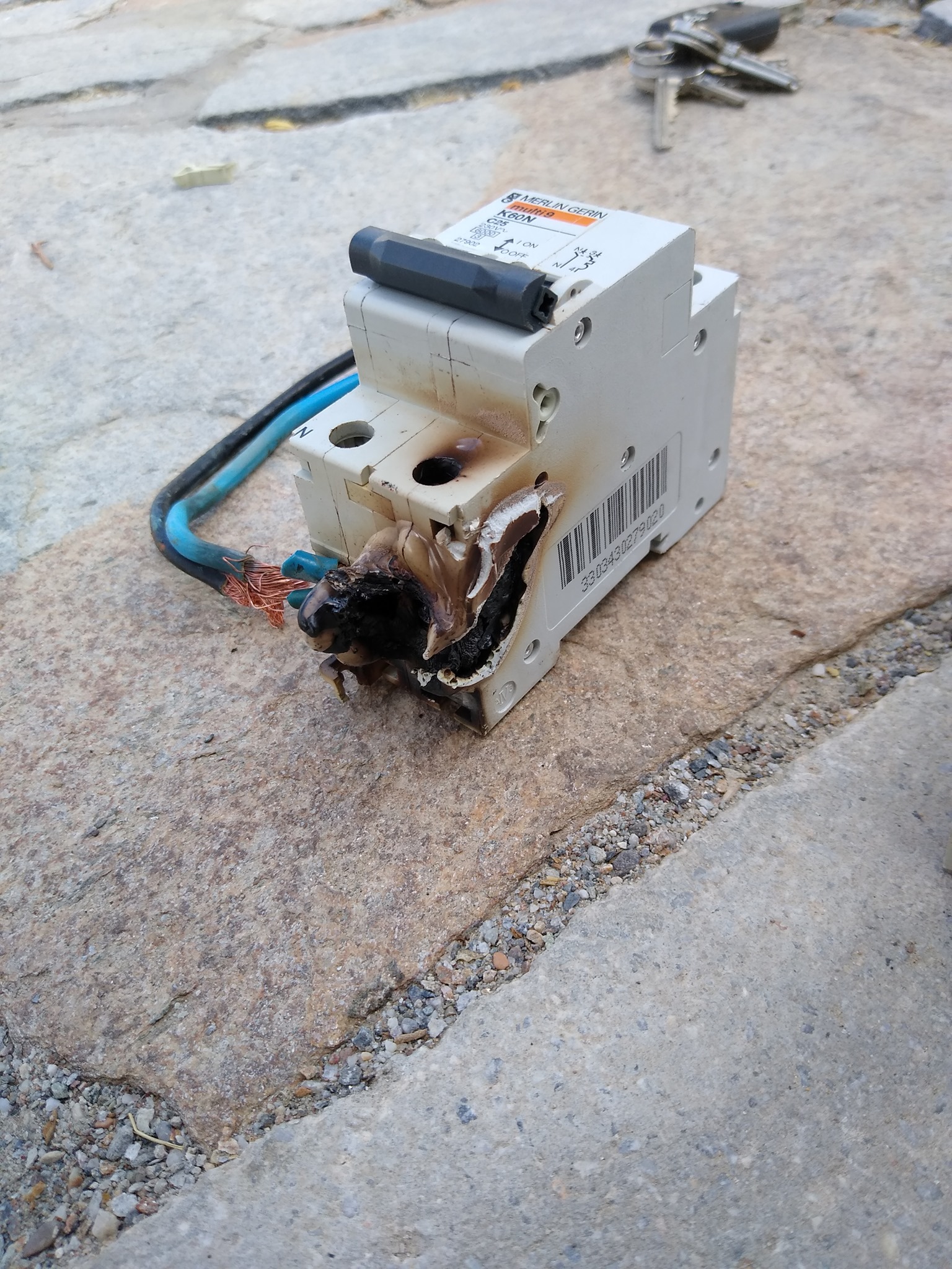 An installation of a Mitsubishi Electric multi split system. Two interior units …