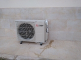 A recent installation to a new house of Mitsubishi Electric split inverter syste…
