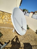 Whilst the 1.9m Famaval dish is the best way to watch UK TV. It is not robust en…